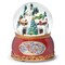 Roman 5.75" Town with Cars Christmas Musical Snow Globe
